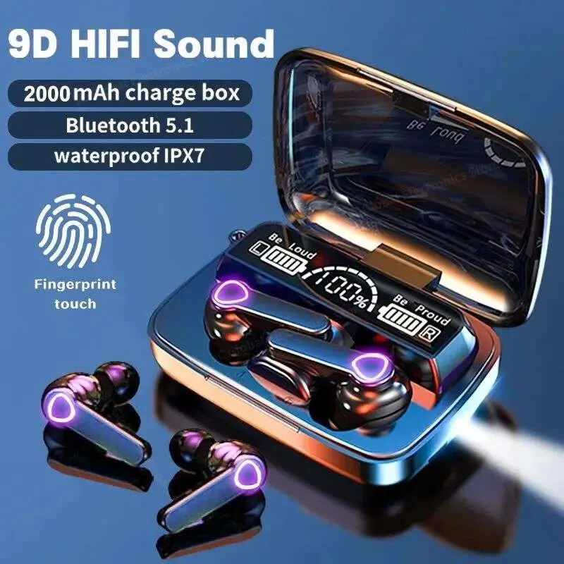 M19 TWS digital Earbuds
