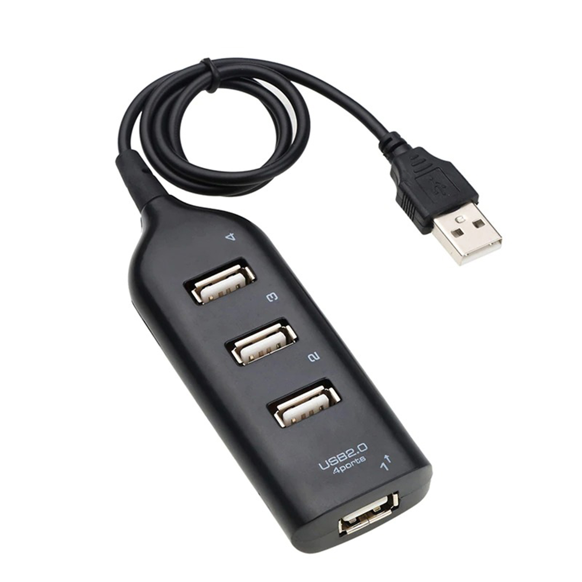 USB 2.0 Hi Speed Hub 4 Port Splitter