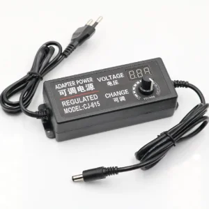 Adjustable 3-24V 5A DC Power Supply Adapter