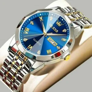 Fashionable Stailnless Steel Men's Quartz Watch