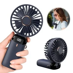 Portable LED Digital Display Fan